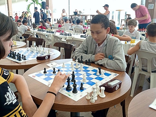 Entrega das medalhas do 1º Campeonato Municipal de Xadrez Online