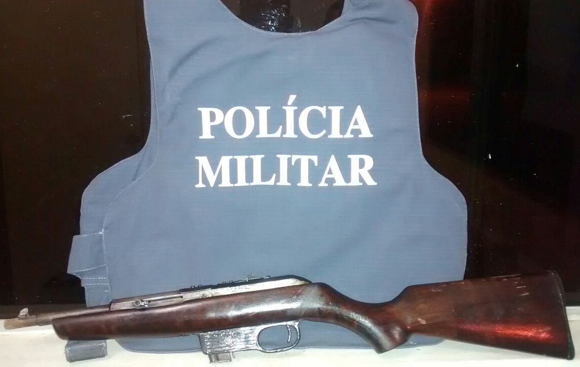 Polícia apreende arma de fogo no Bairro Cupido